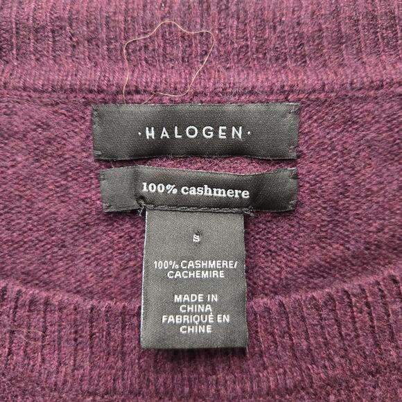 Halogen Cashmere Side Tie Sweater Size Small - Picture 4 of 5